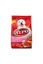 อาหารสุนัขแบบเม็ด ALPO Puppy - รสเนื้อวัว และผัก ขนาด 8 กิโลกรัม