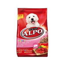 อาหารสุนัขแบบเม็ด ALPO Puppy - รสเนื้อวัว และผัก ขนาด 8 กิโลกรัม