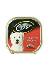 Cesar เนื้อวัวและตับ ขนาด 100 กรัม