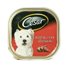 Cesar เนื้อวัวและตับ ขนาด 100 กรัม